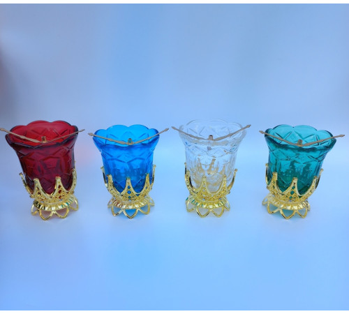 Лампада настольная (белая)