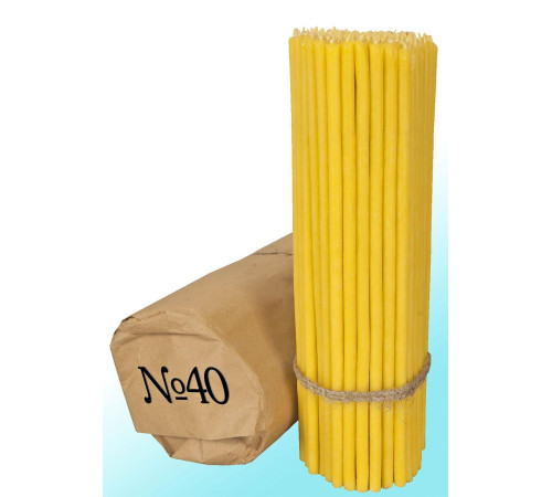 Свечи парафиновые 40 (2 кг)