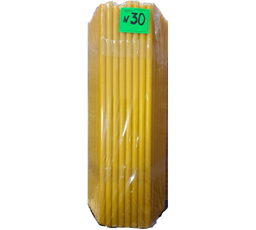 Свечи парафиновые 30