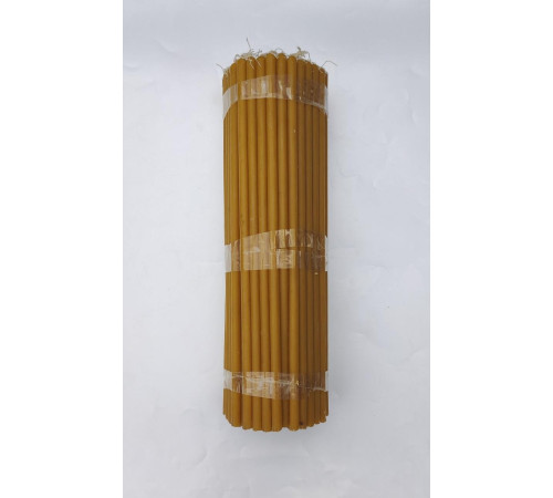 Восковые свечи, упаковка 1 кг (длина 26 см)