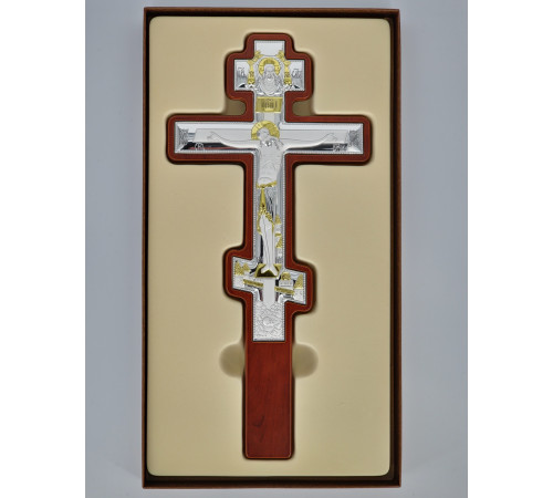 Хрест Напрестольний срібло і дерево