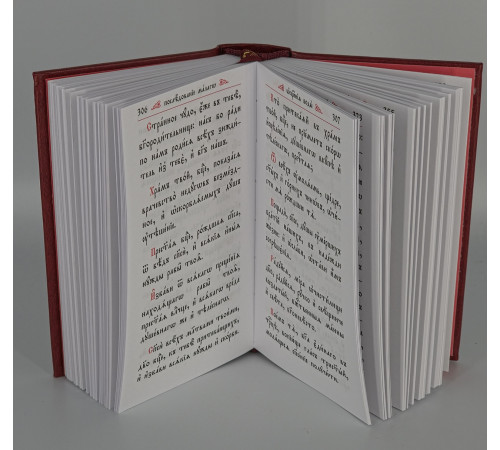 Требник кишеньковий церковнословʼянською - Сліпе тиснення